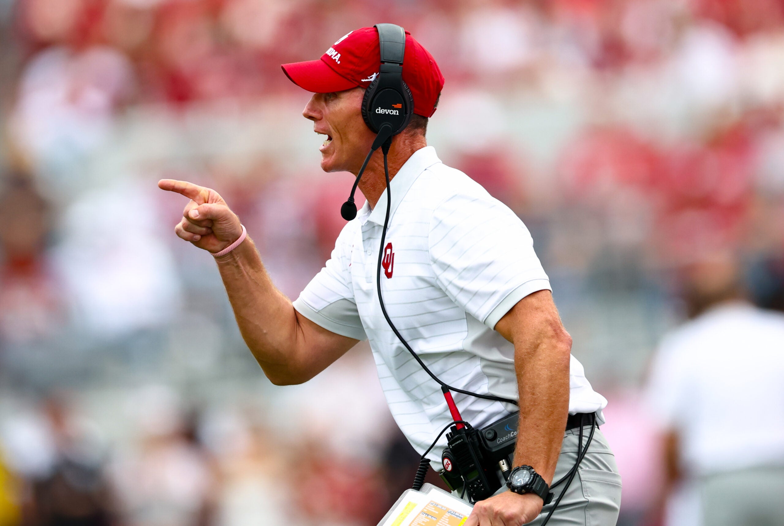 Oklahoma Sooners head coach Brent Venables 2027 recruiting class Keldrid Ben