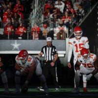 Kansas City Chiefs quarterback Patrick Mahomes Super bowl weekend Emmitt Smith