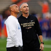 Florida State Seminoles head coach Mike Norvell 2027 recruiting class Julius Jones