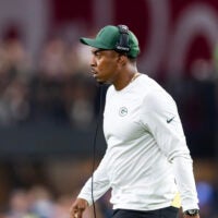 Oct 19, 2025; Glendale, Arizona, USA; Green Bay Packers defensive line coach DeMarcus Covington against the Arizona Cardinals at State Farm Stadium.