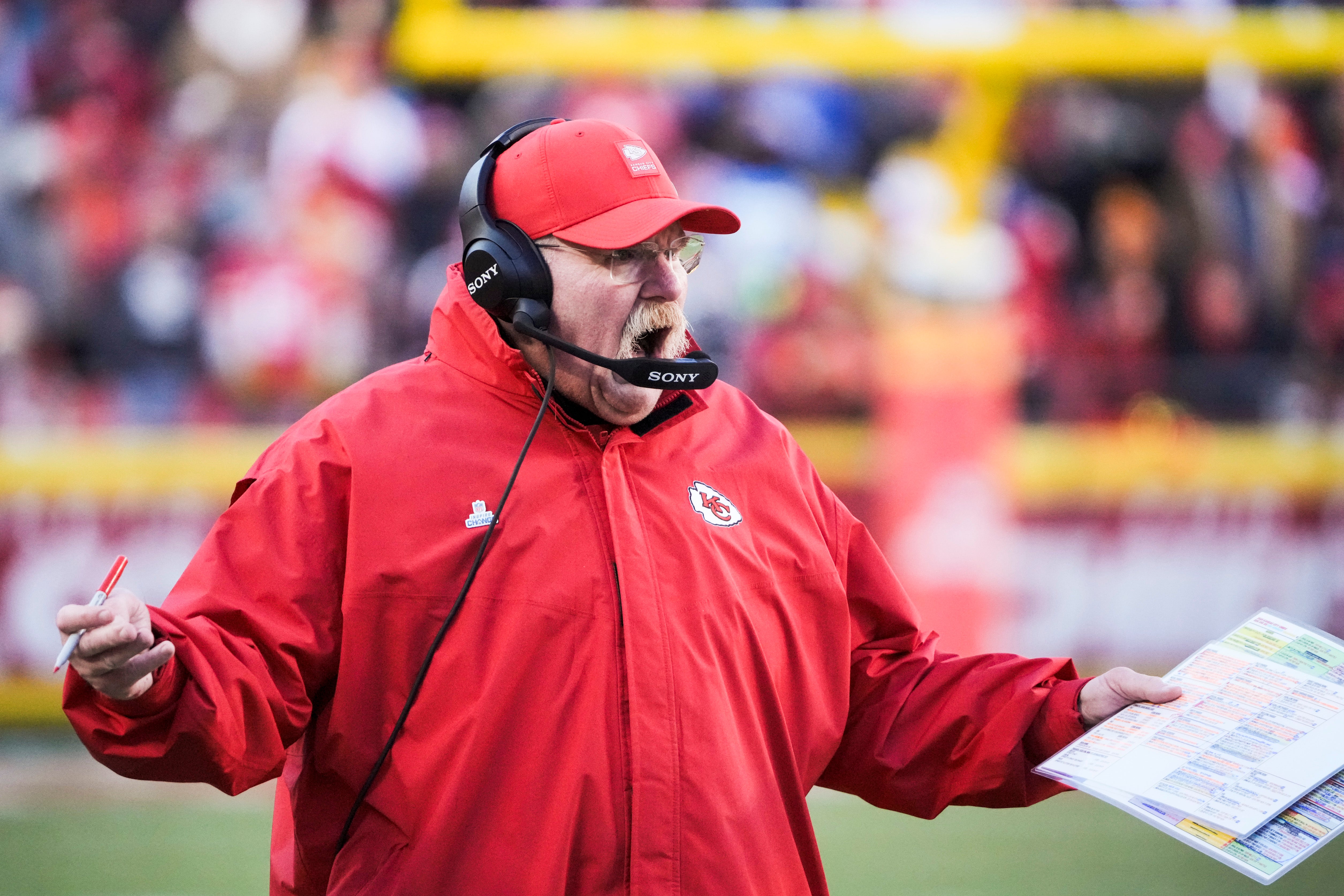 Kansas City Chiefs head coach Andy Reid assistant quarterback coach Dan Williams
