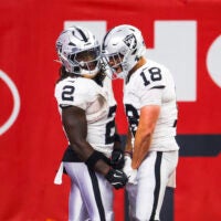 Las Vegas Raiders running back Ashton Jeanty Jack Bech Klint Kubiak