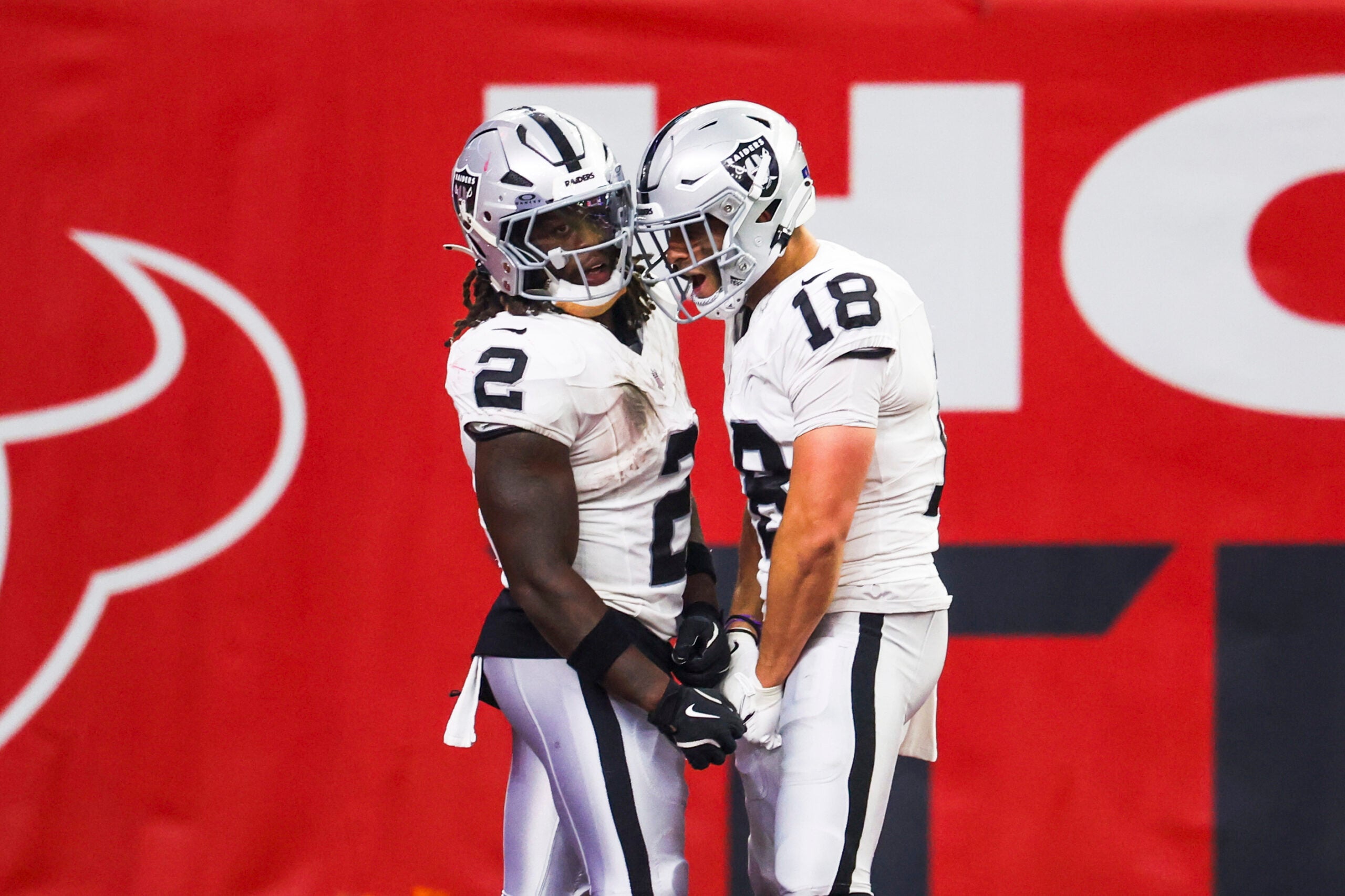 Las Vegas Raiders running back Ashton Jeanty Jack Bech Klint Kubiak