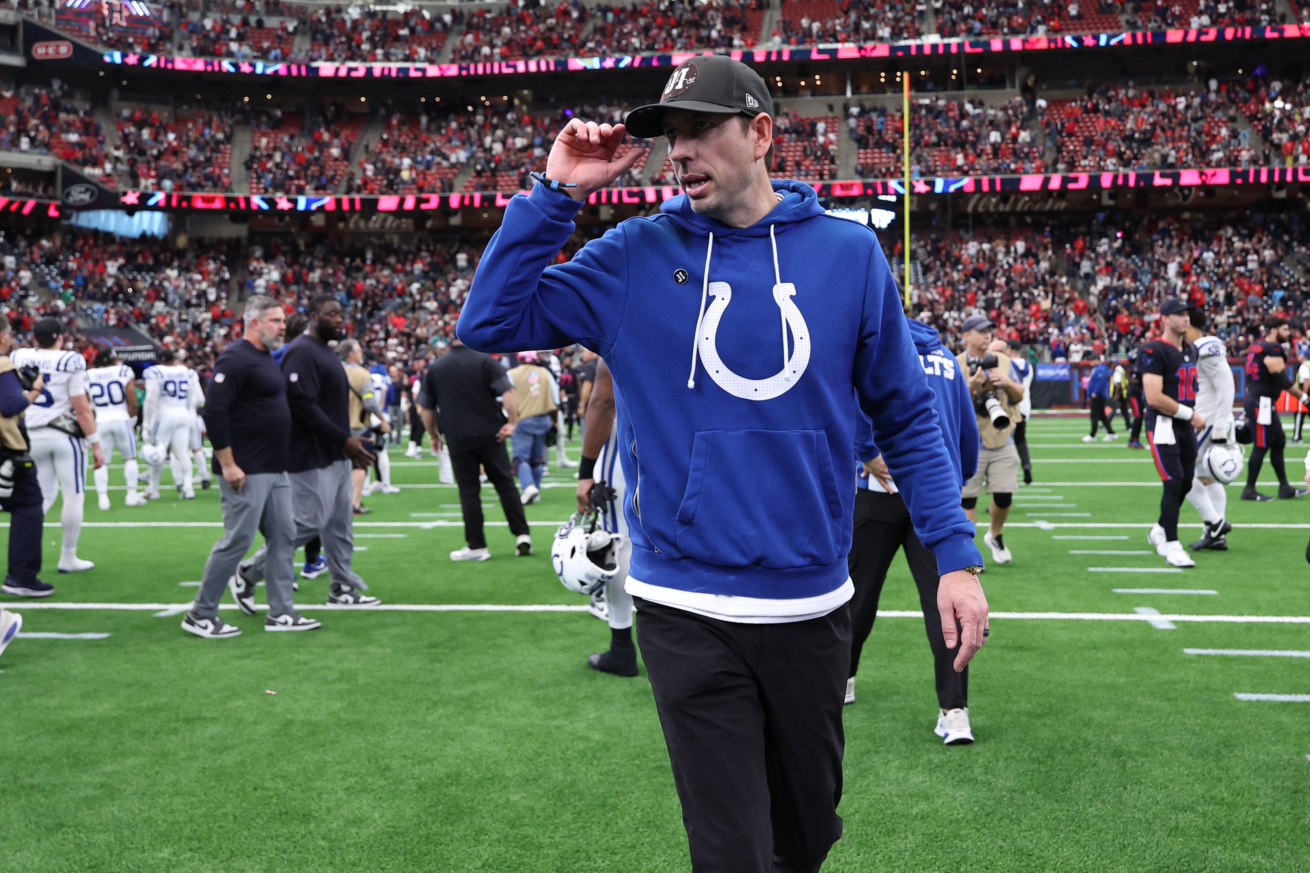 Colts head coach Shane Steichen