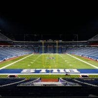 A final look inside Highmark Stadium hours after the Bills' win over the Jets in their last regular season game at Highmark Stadium in Orchard Park on Sunday, Jan. 4, 2026