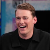 Feb 4, 2026; San Francisco, CA, USA; San Francisco 49ers quarterback Mac Jones on the NFL Network set at the Super Bowl LX media center at the Moscone Center.