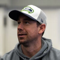 Las Vegas Raiders head coach Klint Kubiak Seattle Seahawks offensive coordinator wins super bowl confirms job