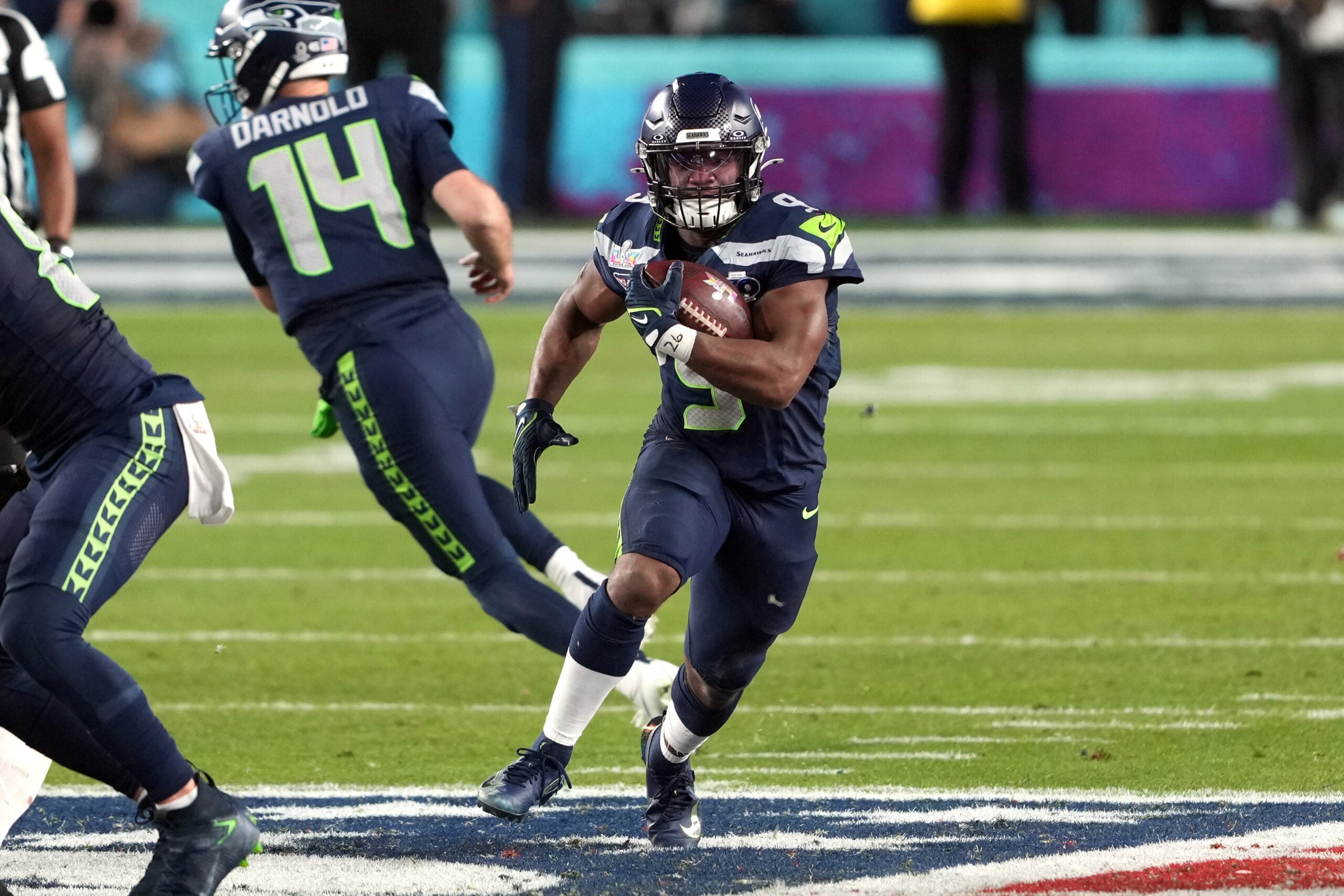 Seahawks RB Kenneth Walker