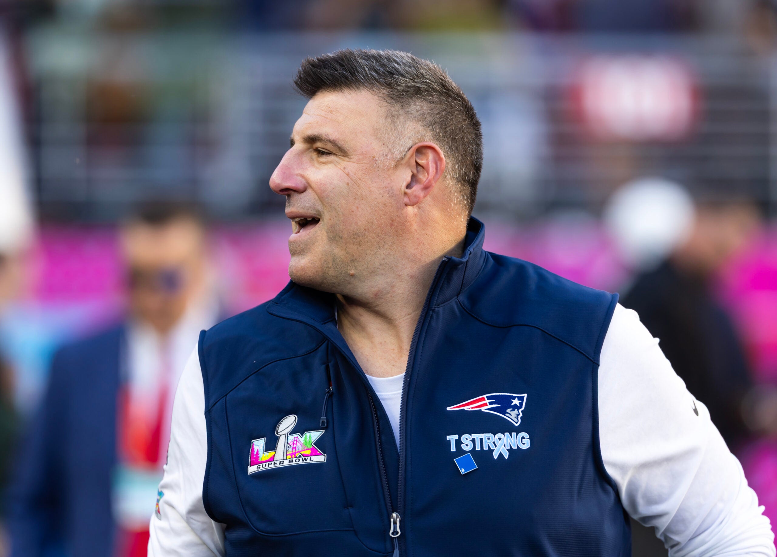 New England Patriots head coach Mike Vrabel