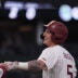 Feb 20, 2026; Arlington, TX, USA; Michigan Wolverines vs Florida State Seminoles during the Amegy Bank College Baseball Series at Globe Life Field. Mandatory Credit: Raymond Carlin III-Imagn Images