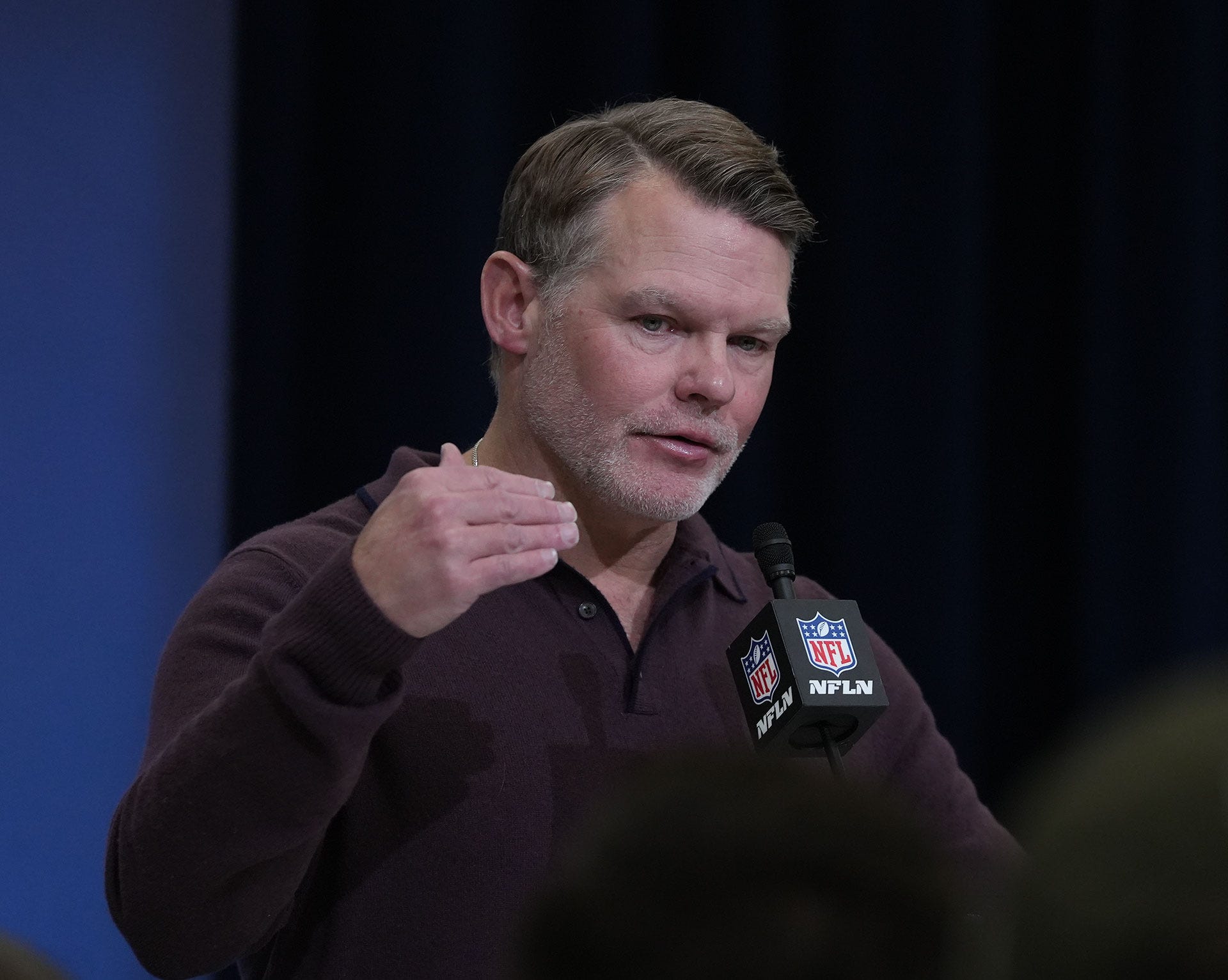 Colts general manager Chris Ballard
