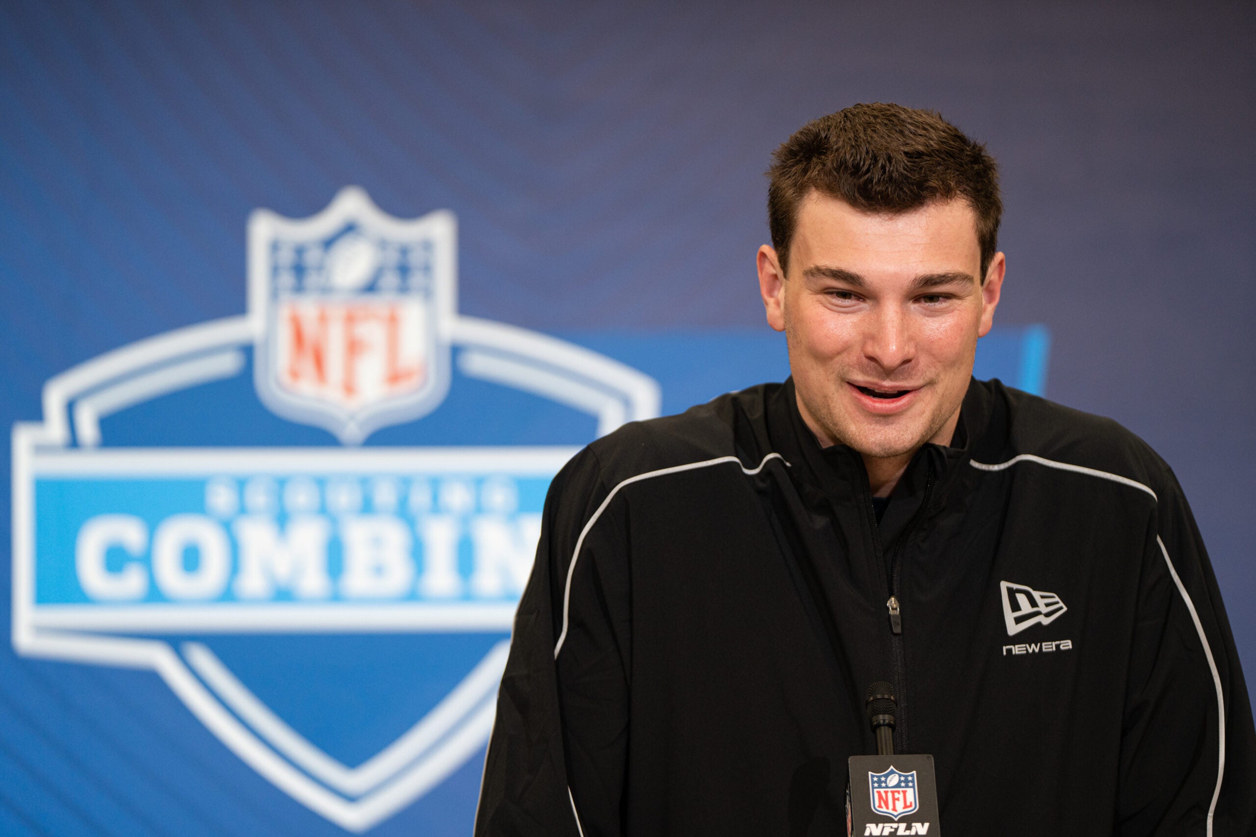 Las Vegas Raiders Indiana quarterback Fernando Mendoza NFL draft combine 2026