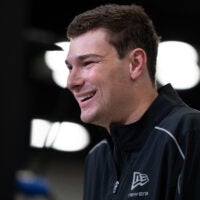 Las Vegas Raiders Indiana Hoosiers quarterback Fernando mendoza