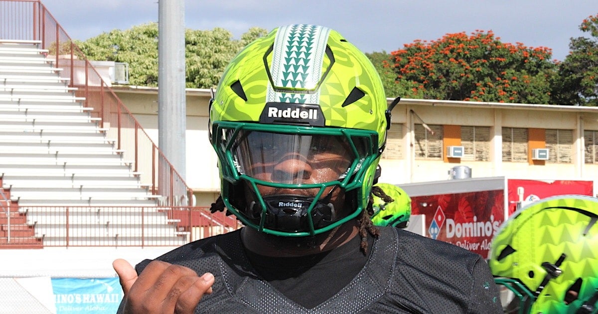 Five-star 2027 recruit defensive lineman Jalen Brewster