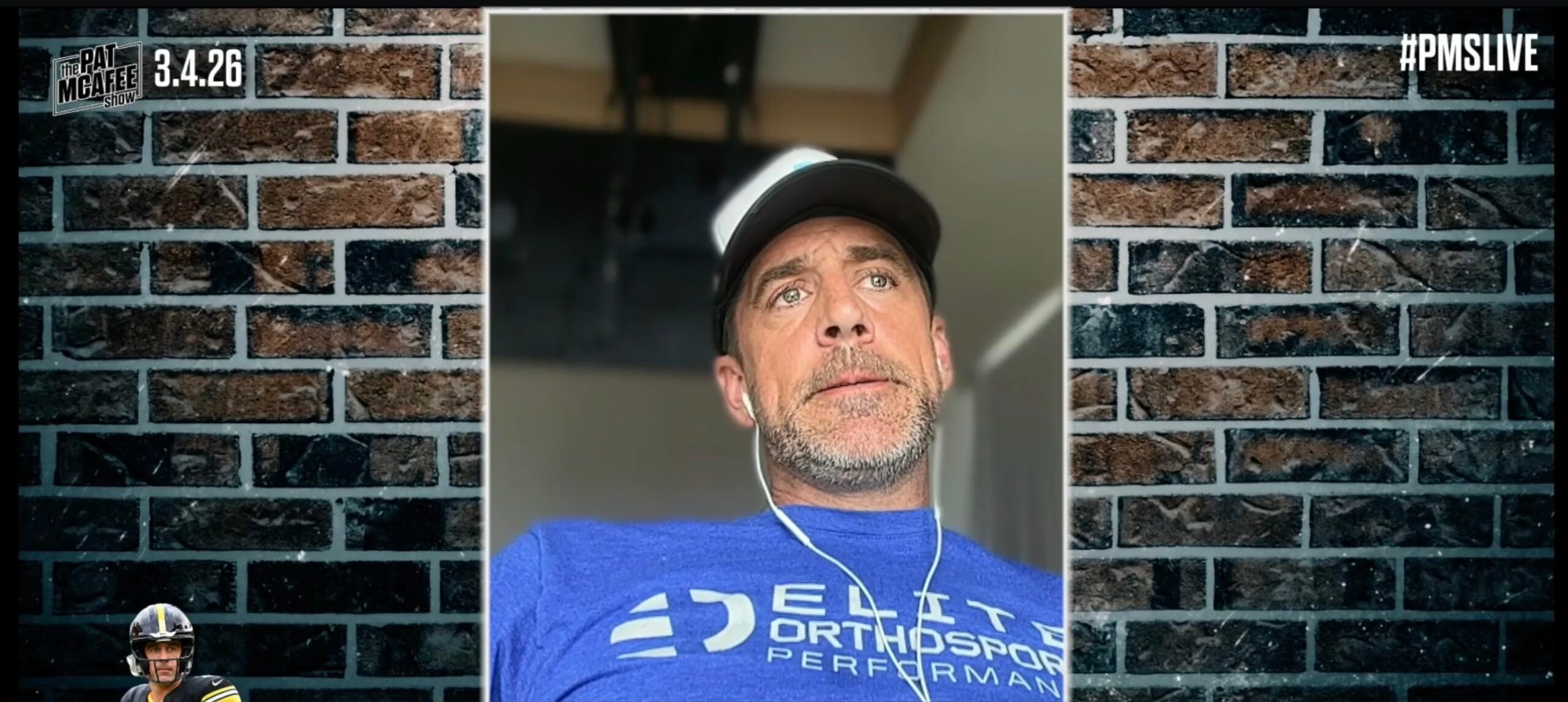 Aaron Rodgers talks about his future with the Pittsburgh Steelers on the Pat McAfee Show on YouTube, 3/4/2026.