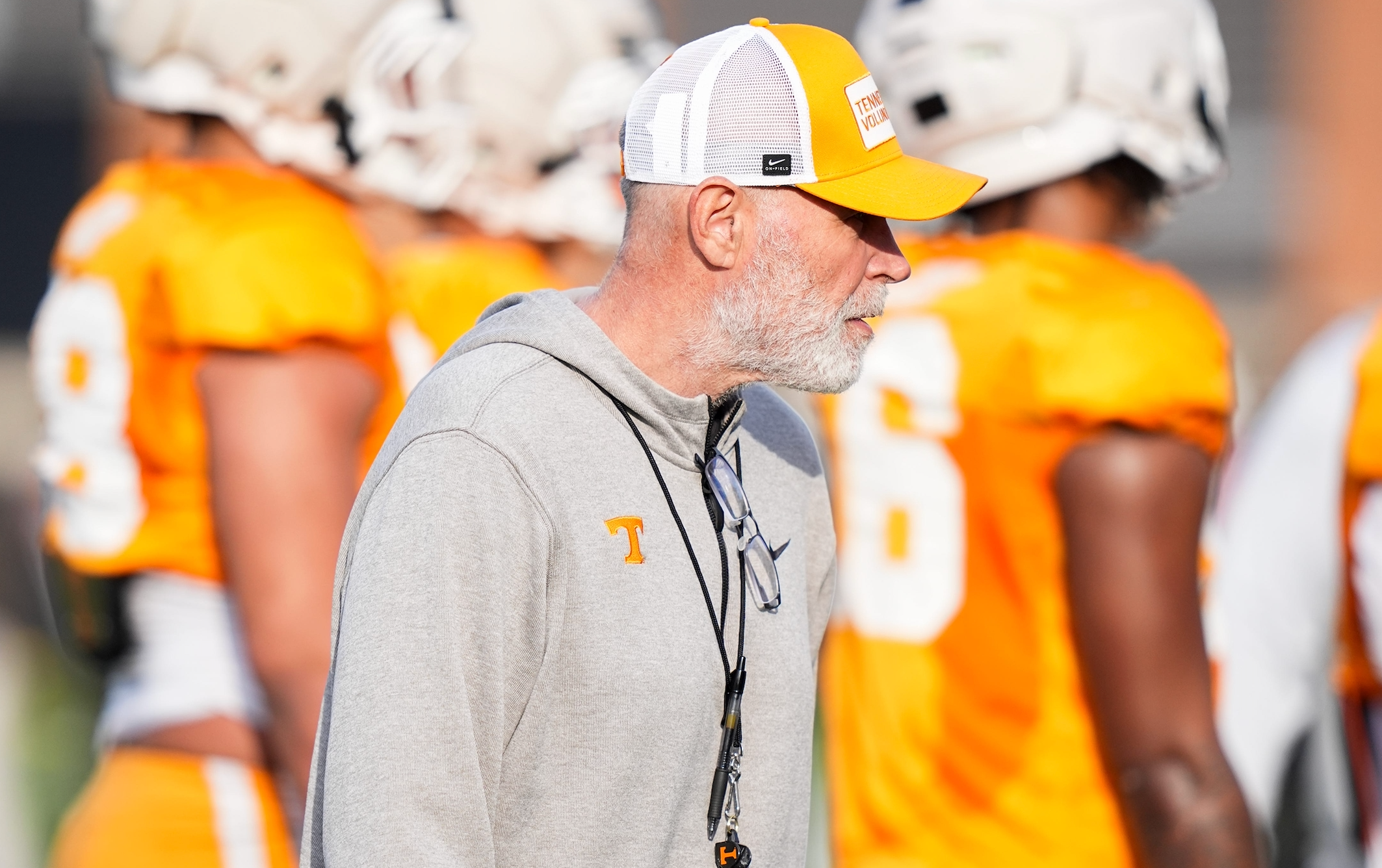 Tennessee defensive coordinator Jim Knowles discusses how often the ...
