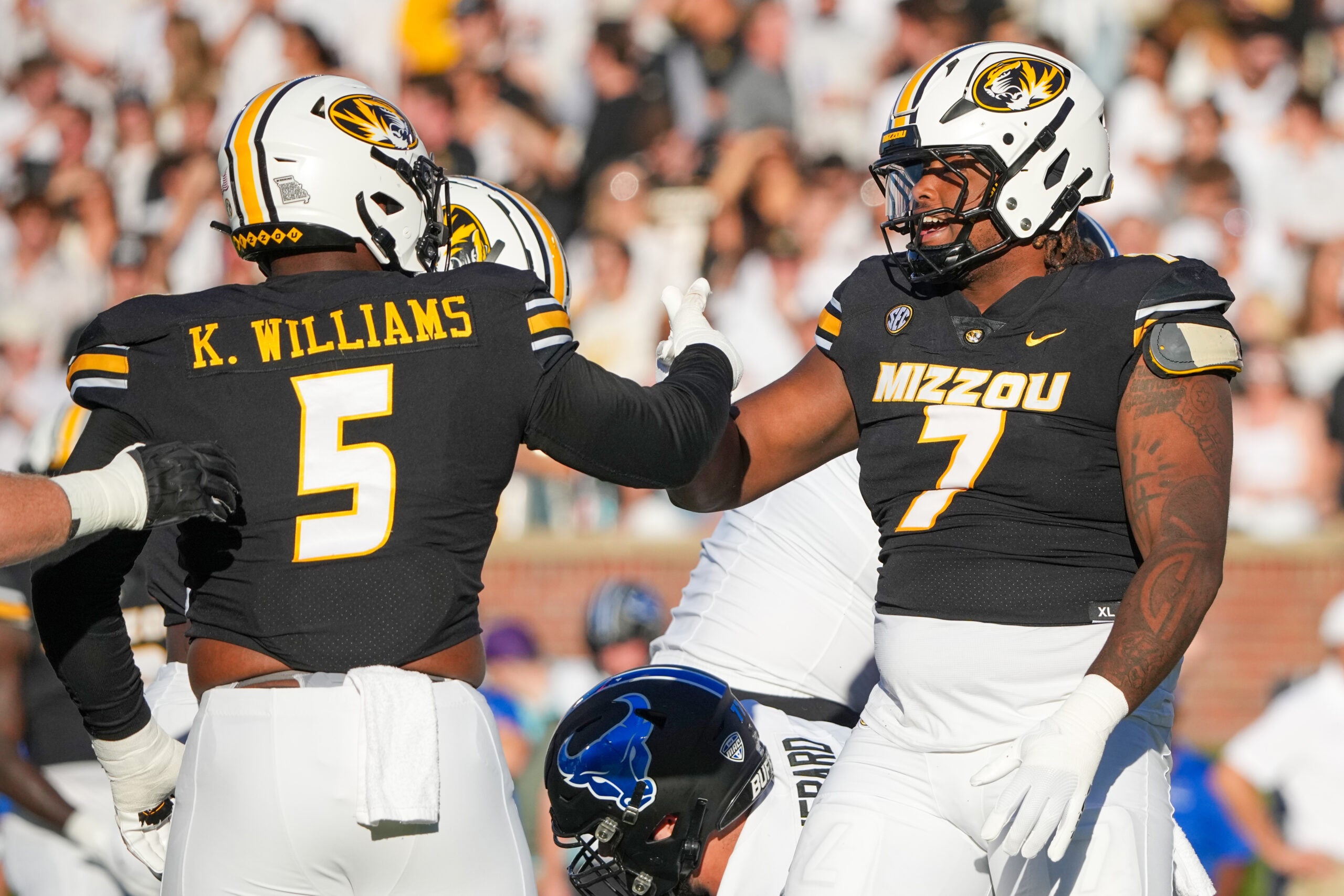 Missouri Tigers defensive tackle Chris McClellan Las Vegas Raiders visit