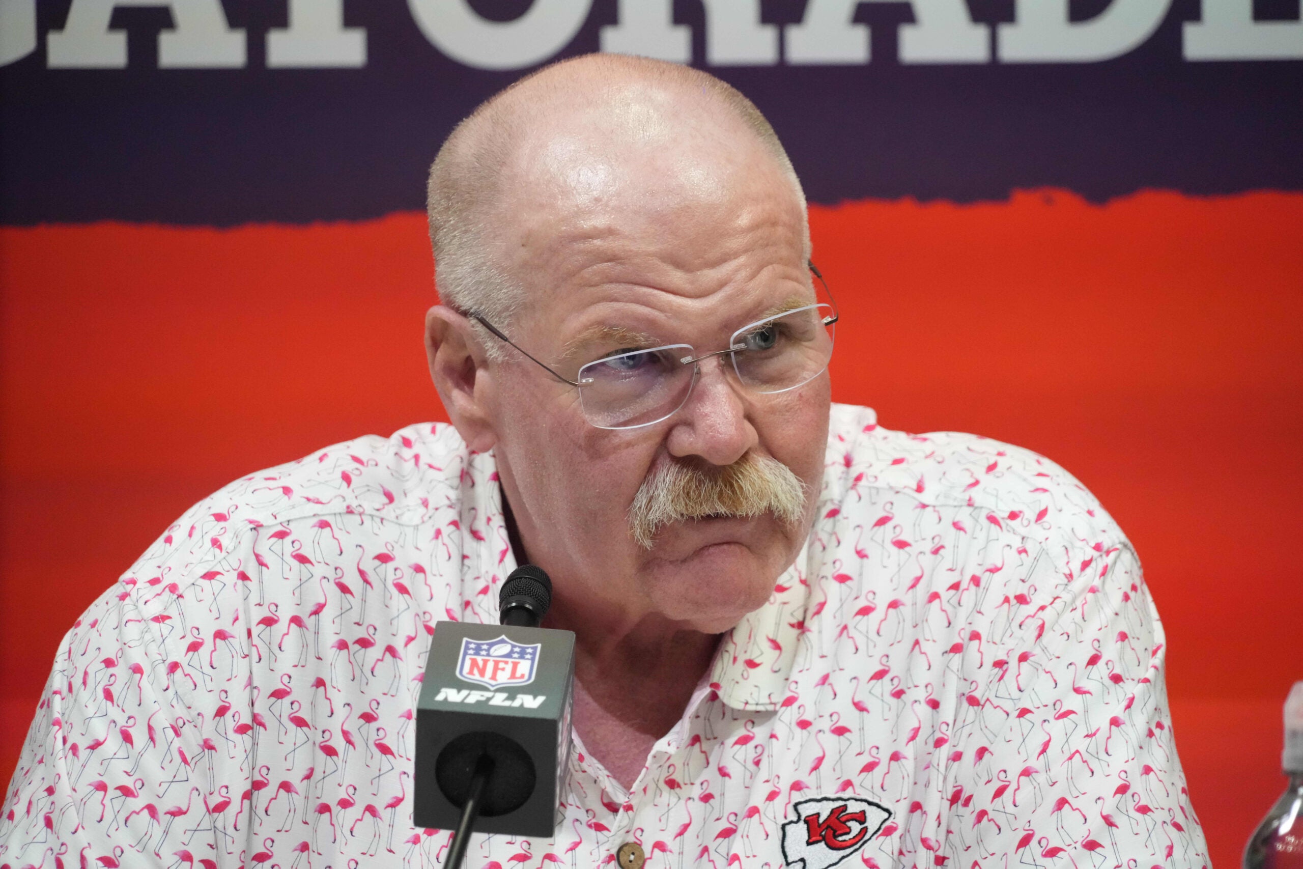 Kansas City Chiefs head coach Andy Reid
