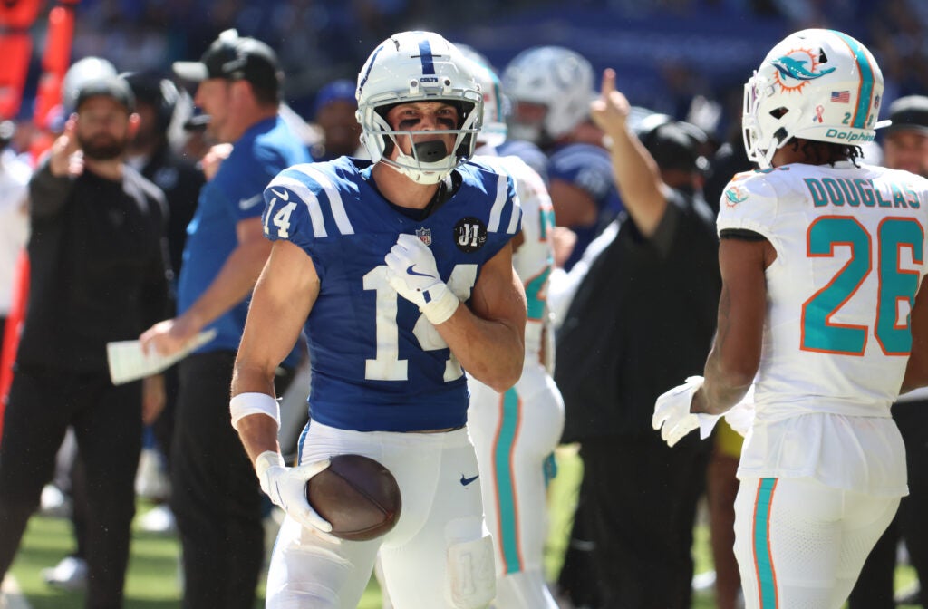 Colts WR Alec Pierce