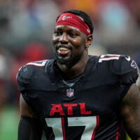 Falcons edge Arnold Ebiketie