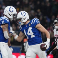 Colts WRs Alec Pierce and Michael Pittman Jr.