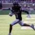 Texas Tech's Caleb Douglas runs after a catch against UCF during a Big 12 Conference football game, Saturday, Nov. 15, 2025, at Jones AT&T Stadium.
