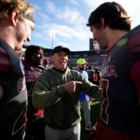 Oklahoma Sooners head coach Brent Venables 2027 recruiting class Brian Swanson offensive lineman