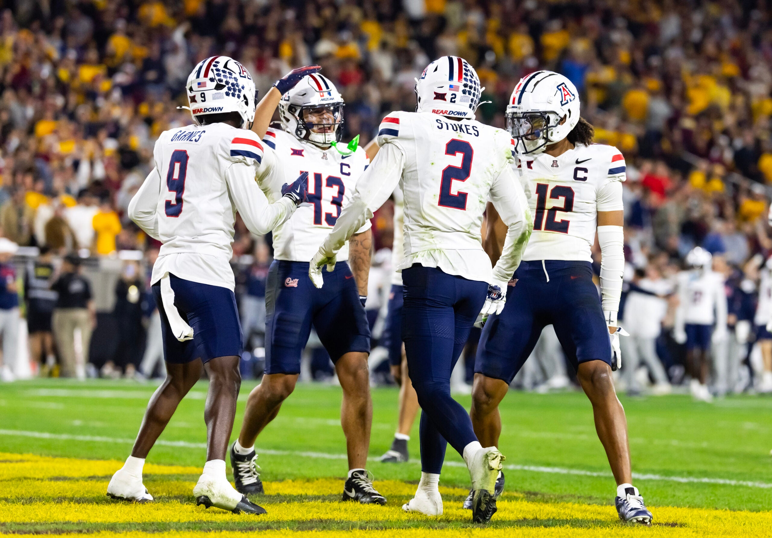 Arizona Wildcats safety Genesis Smith Las Vegas Raiders 2026 NFL Mock Draft
