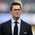 Dec 14, 2025; Inglewood, California, USA; Fox broadcaster Tom Brady is seen prior to the game between the Detroit Lions and the Los Angeles Rams at SoFi Stadium.