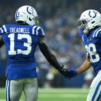 Colts RB Jonathan Taylor and WR Laquon Treadwell