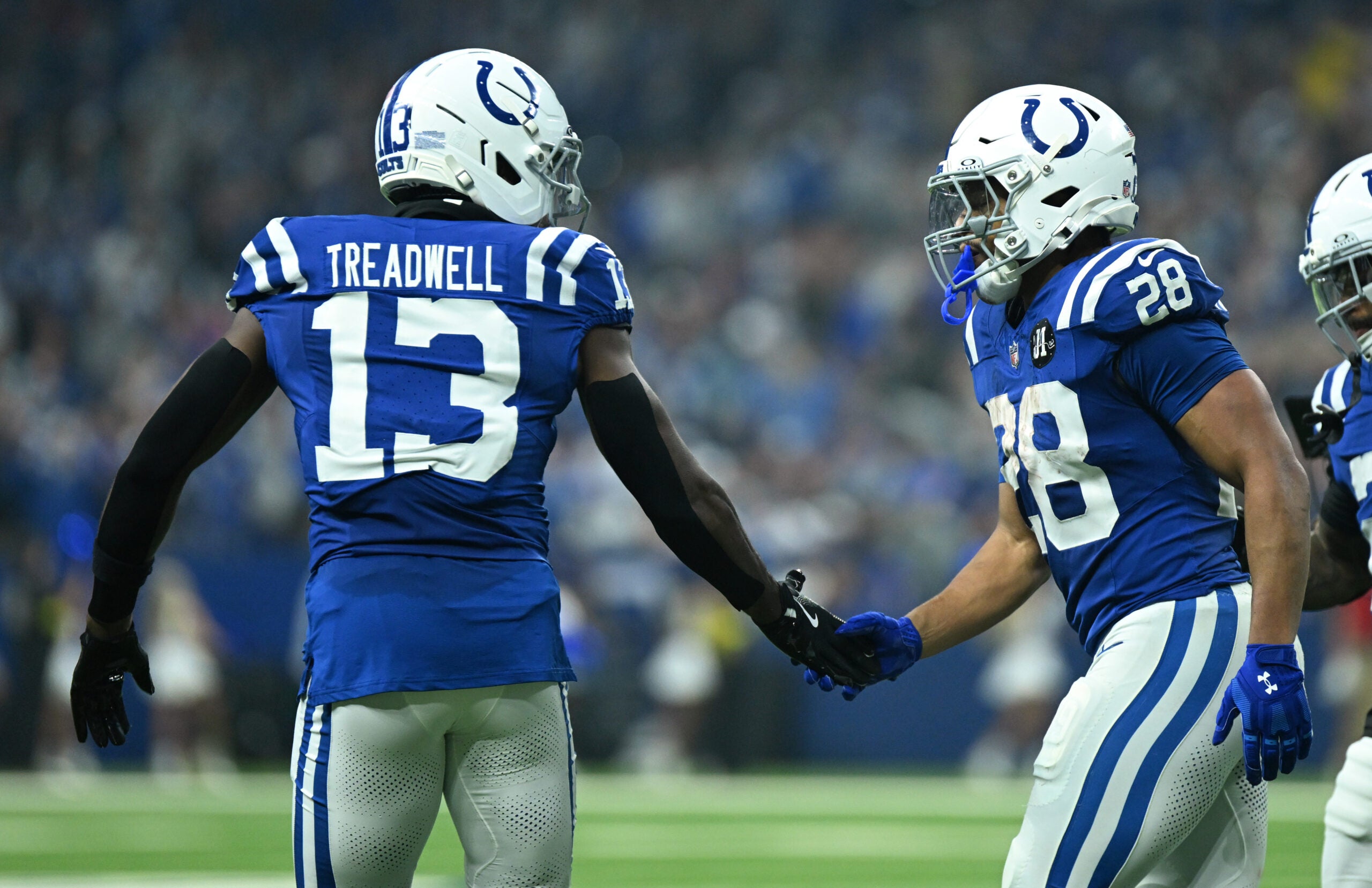 Colts RB Jonathan Taylor and WR Laquon Treadwell