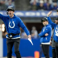 Colts head coach Shane Steichen