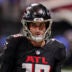 Jan 4, 2026; Atlanta, Georgia, USA; Atlanta Falcons quarterback Kirk Cousins (18) on the field before the game against the New Orleans Saints at Mercedes-Benz Stadium.