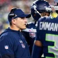 Seahawks head coach Mike MacDonald