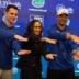 Head basketball coach Todd Golden, new Womens basketball head coach Tammi Reiss, and Florida head football coach Jon Sumrall pose for a photo during a press conference after spring practice at Sanders Practice Fields in Gainesville, FL on Tuesday, March 24, 2026.