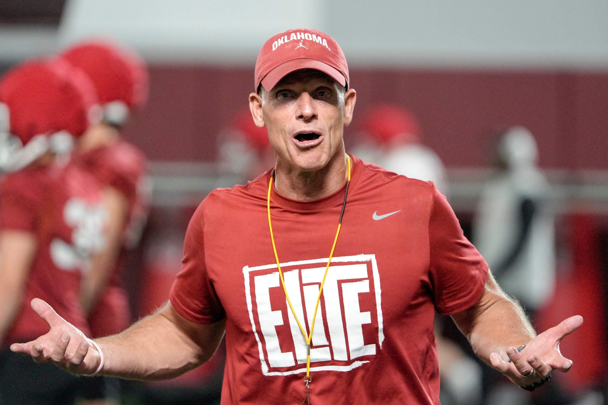 Oklahoma Sooners head coach Brent Venables spring football 2026 injury update