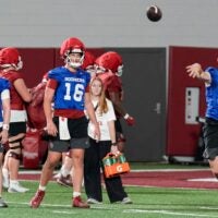 Oklahoma Sooners quarterback John Mateer Bowe Bentley