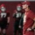 Oklahoma Sooners head coach Brent Venables spring football practice