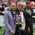 Oct 5, 2025; Tottenham, United Kingdom; Minnesota Vikings owners Mark Wilf (left) and Zygi Wilf during an NFL International Series game against the Cleveland Browns at Tottenham Hotspur Stadium.