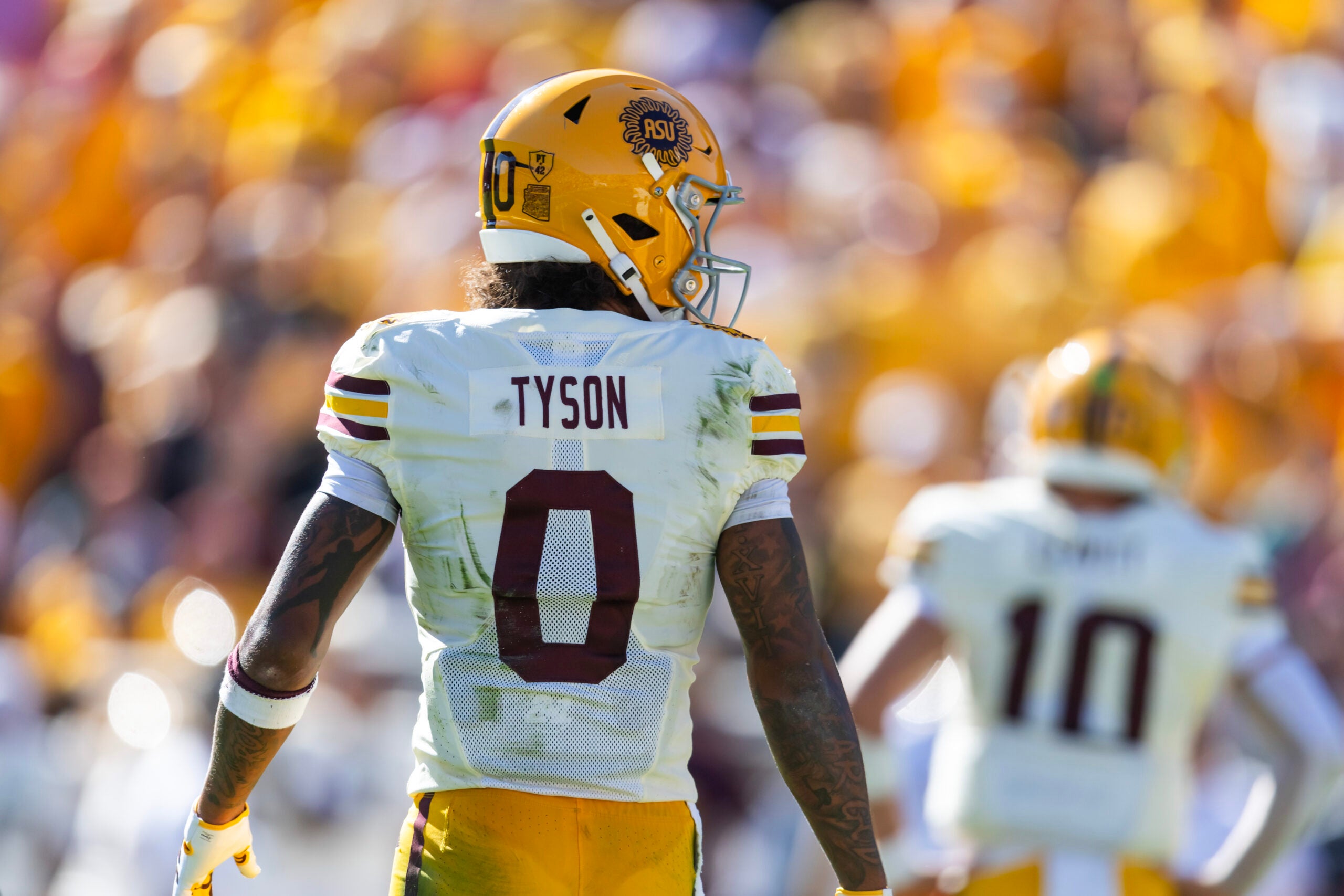 The Commanders select Jordyn Tyson 11th overall in the final 7-round mock draft.