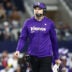 Dec 14, 2025; Arlington, Texas, USA; Minnesota Vikings head coach Kevin O'Connell during the first half against the Dallas Cowboys at AT&T Stadium.