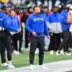 Jan 25, 2026; Seattle, WA, USA; Los Angeles Rams head coach Sean McVay looks on during the first half against the Seattle Seahawks in the 2026 NFC Championship Game at Lumen Field.