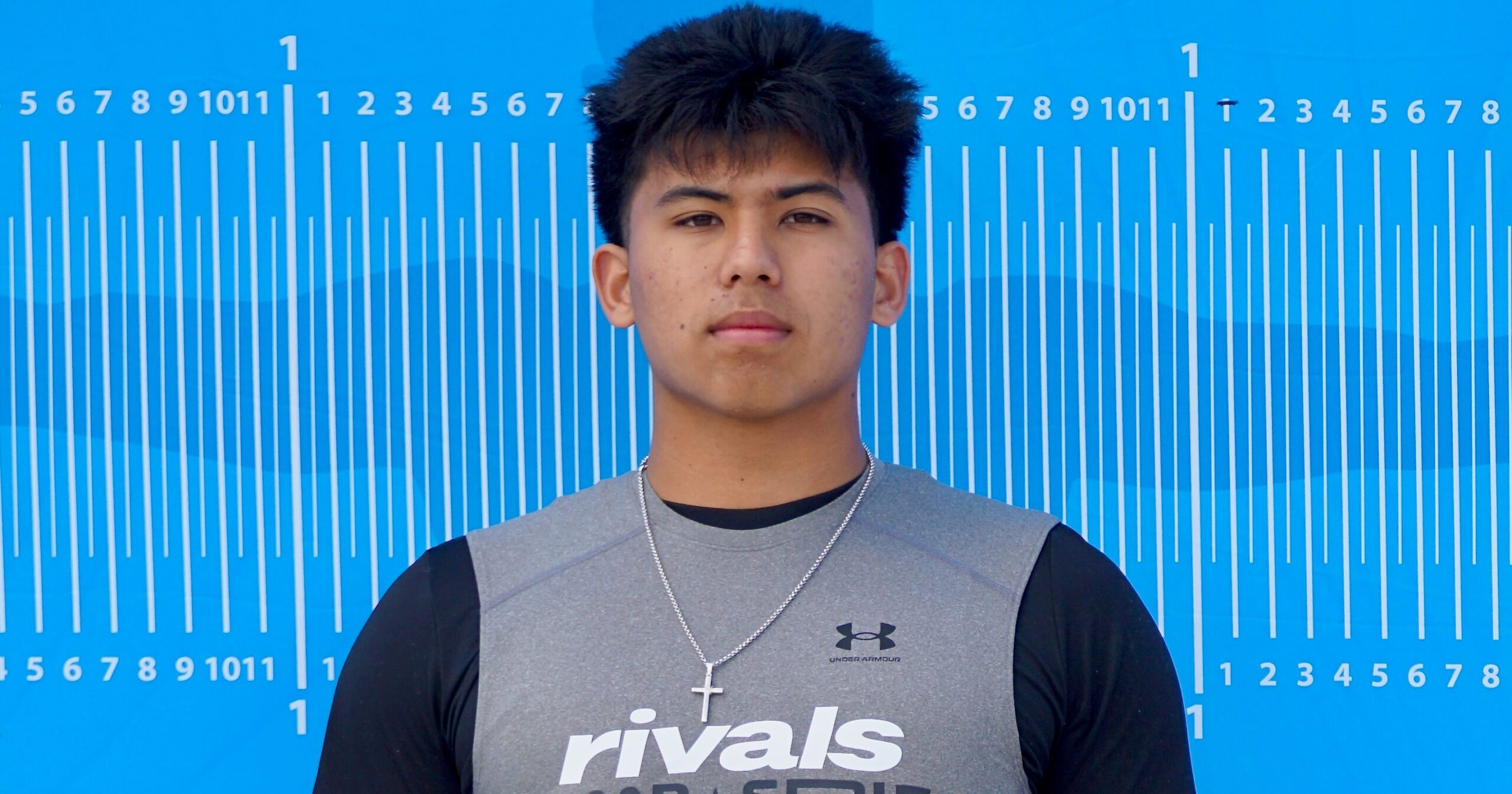 2028 quarterback recruit Gino Wang.