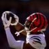 Cincinnati Bengals wide receiver Tyler Boyd (83) catches a pass before the NFL game between the Cincinnati Bengals and the San Francisco 49ers at Levi Stadium in Santa Clara, Calif., on Sunday, Oct 29, 2023.