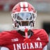 Aug 31, 2024; Bloomington, Indiana, USA; Indiana Hoosiers defensive back DÕAngelo Ponds (5) warms up prior to the game at Memorial Stadium.
