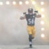 Sep 22, 2024; Pittsburgh, Pennsylvania, USA; Pittsburgh Steelers linebacker Alex Highsmith (56) reacts as he takes the field against the Los Angeles Chargers at Acrisure Stadium.