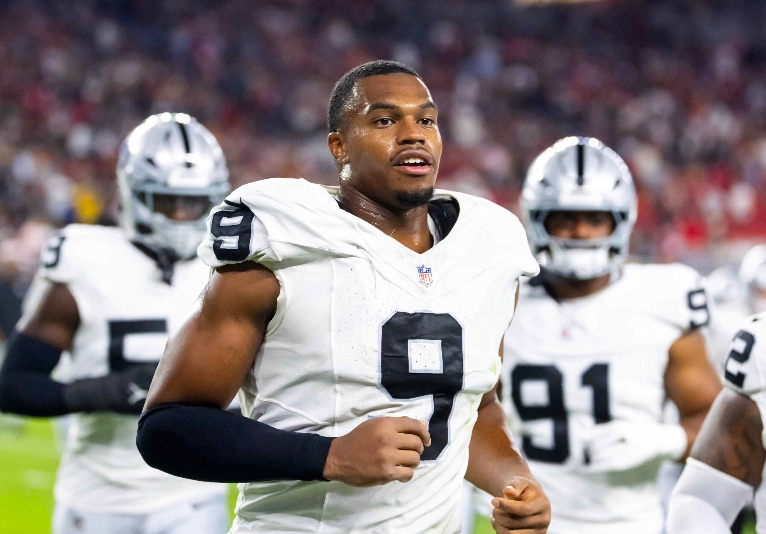 Las Vegas Raiders defensive end Tyree Wilson traded to New Orleans Saints