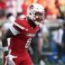 Louisville’s Chris Bell celebrates scoring a touchdown against Virginia at L&N Stadium Saturday. Oct. 4, 2025