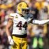 Oct 18, 2025; Tempe, Arizona, USA; Arizona State Sun Devils linebacker Keyshaun Elliott (44) against the Texas Tech Red Raiders at Mountain America Stadium.