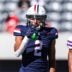 Nov 8, 2025; Tucson, Arizona, USA; Arizona Wildcats defensive back Treydan Stukes (2) celebrates during the first quarter of the game against the Kansas Jayhawks at Arizona Stadium.
